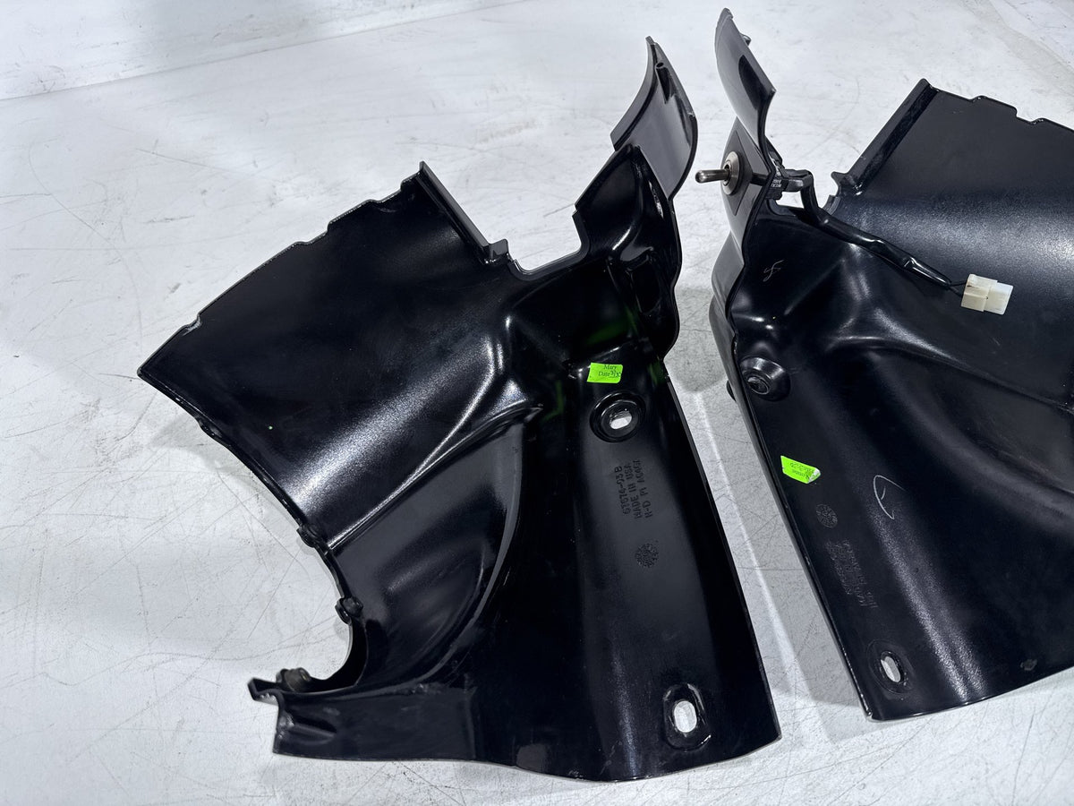2010 Harley Road King Touring Police OEM Left & Right Headlamp Nacelle Covers