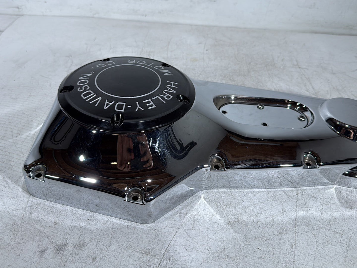 2003 Harley Softail Deuce FXSTD OEM Outer Primary Clutch Cover