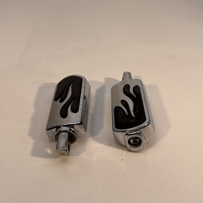 1986 - 2003 Harley-Davidson Sportster Hugger 883 Passenger Left & Right Foot Pegs 50312-03