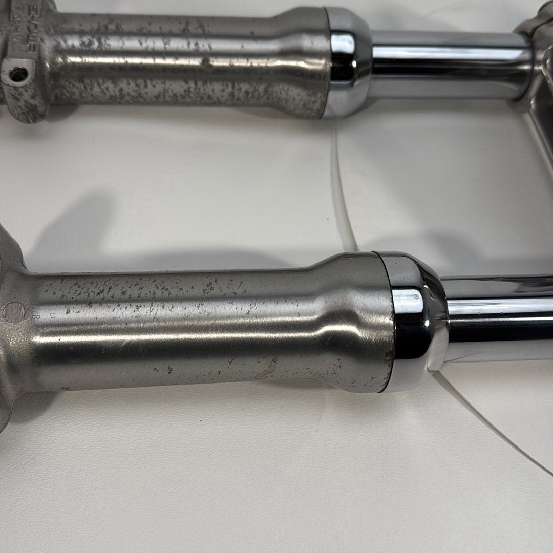 1986 - 2003 Harley-Davidson Sportster Hugger 883 Front Triple Tree Set & LH RH Fork Legs Sliders  	45563-87