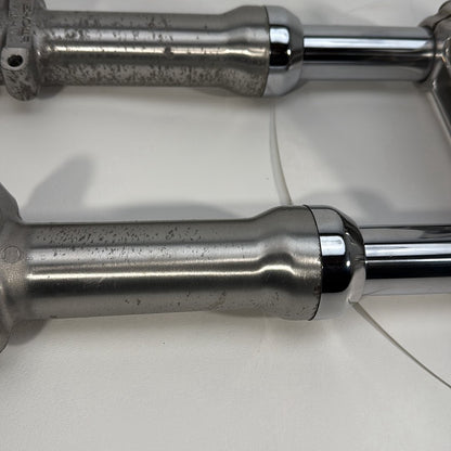 1986 - 2003 Harley-Davidson Sportster Hugger 883 Front Triple Tree Set & LH RH Fork Legs Sliders  	45563-87
