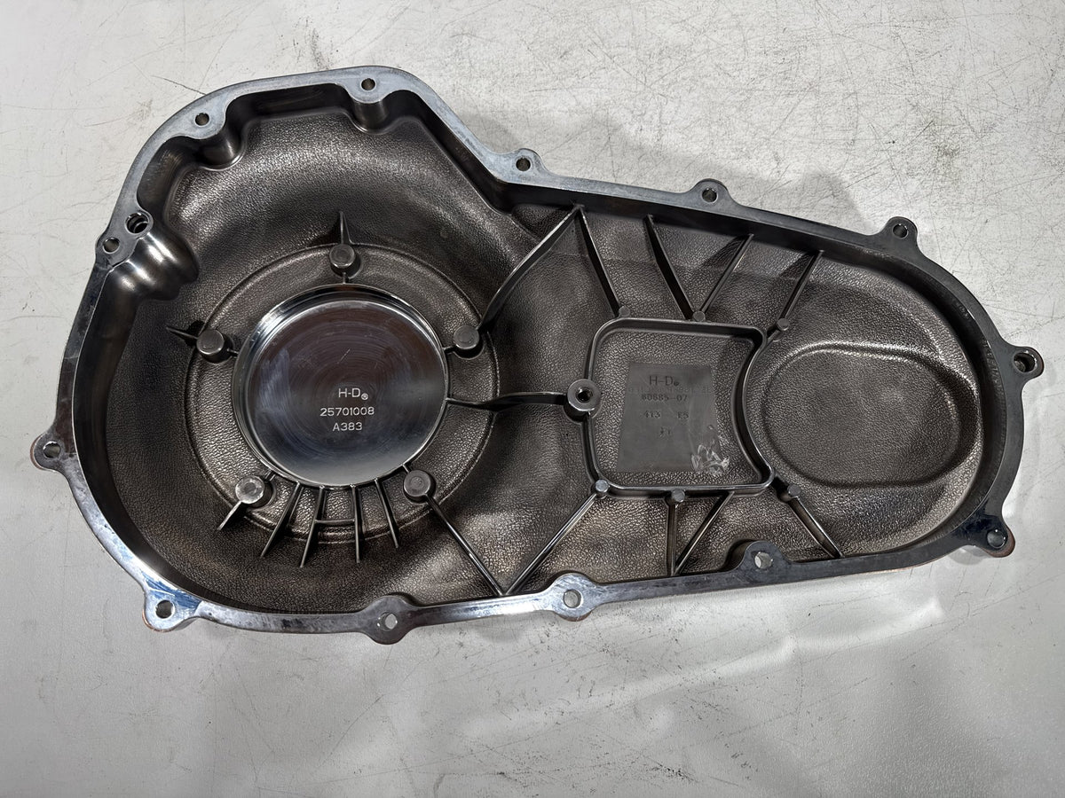 2010 Harley Road King Touring Police OEM Outer Primary Clutch Cover SCRATCHED
