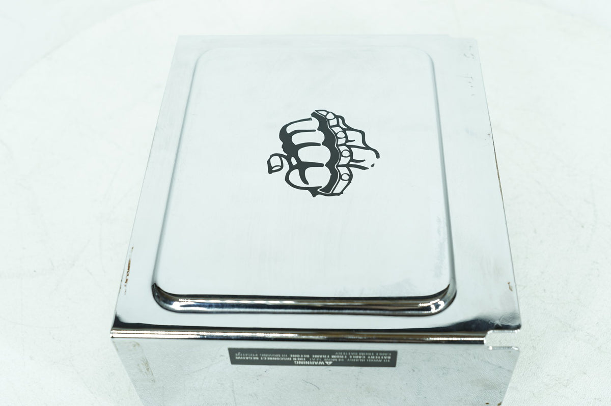 2004 Harley Dyna FXDLI Low Rider OEM Lower Battery Tray Stay Box Cover Panel