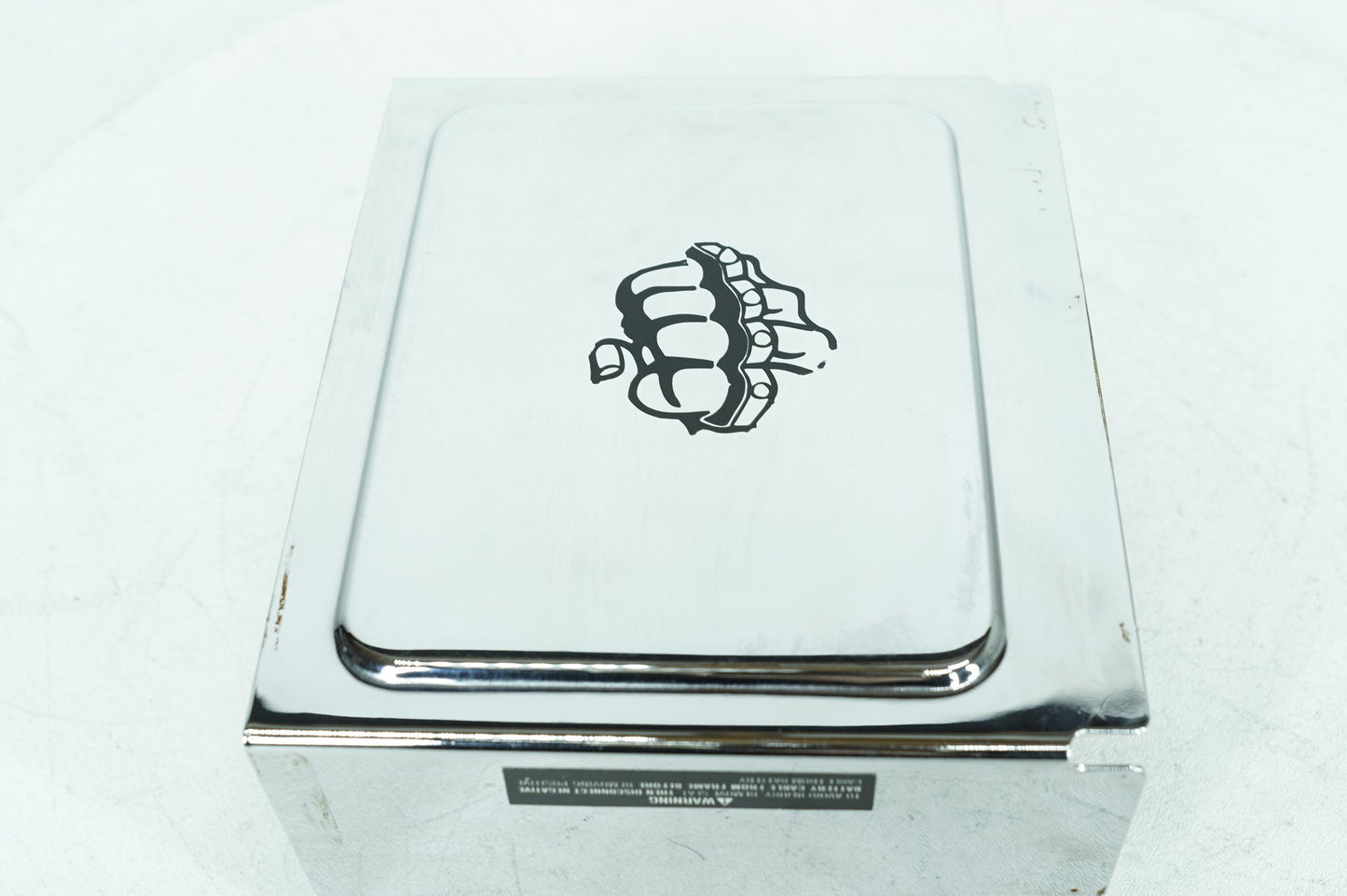 2004 Harley Dyna FXDLI Low Rider OEM Lower Battery Tray Stay Box Cover Panel