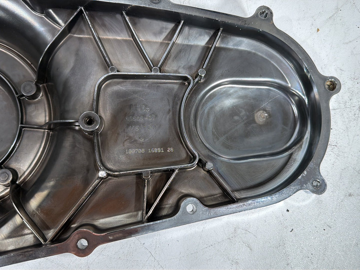 2009 Harley Road King Touring Police OEM Outer Primary Clutch Cover SCRATCHED