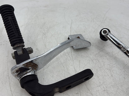 2005 Harley Dyna FXDWG Wide Glide OEM Left Right Foot Brake Control Pegs