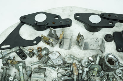 2000 - 2006 Harley-Davidson Touring Road King Custom Hardware Bolts Nuts & Brackets w/ Left Right Swingarm Brackets