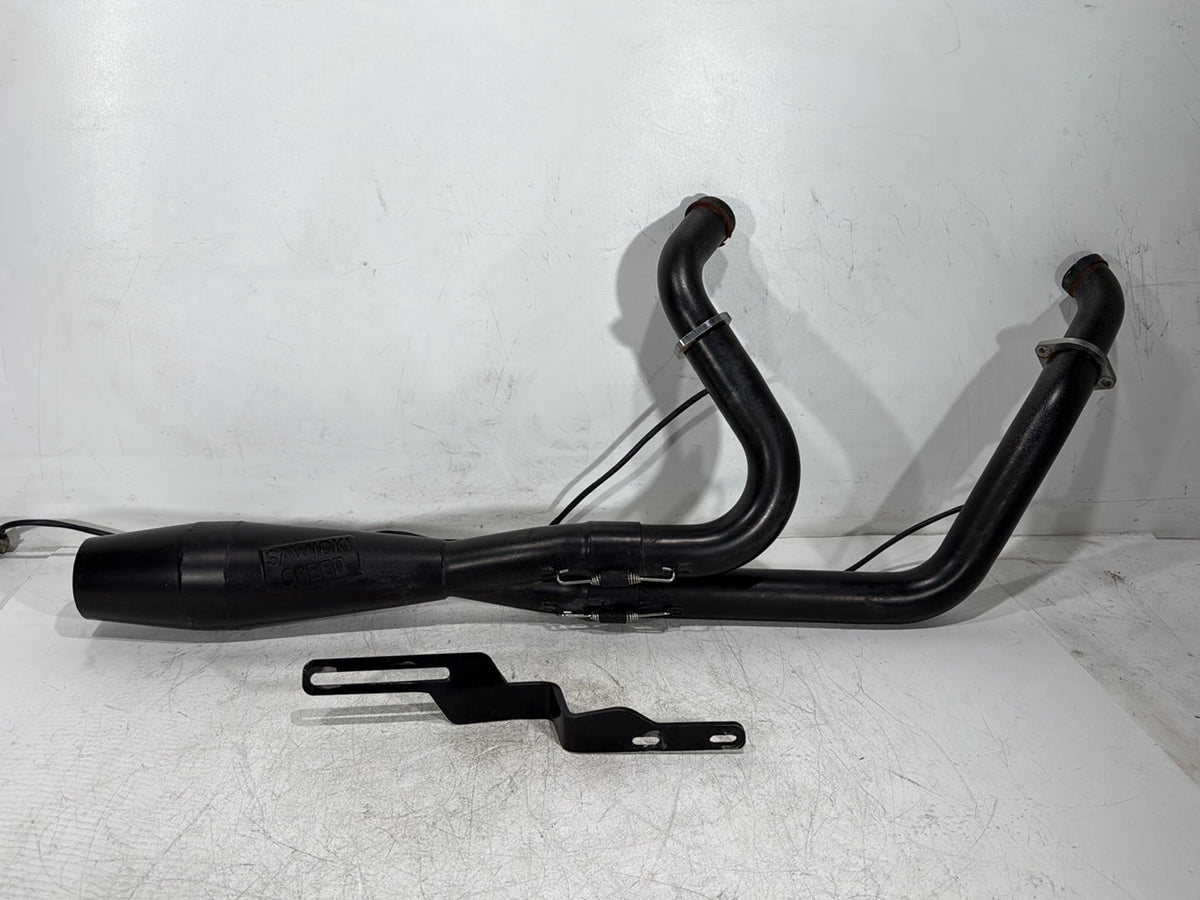 2018 Harley Road Glide Touring FLTRXS OEM Exhaust System Header Pipe