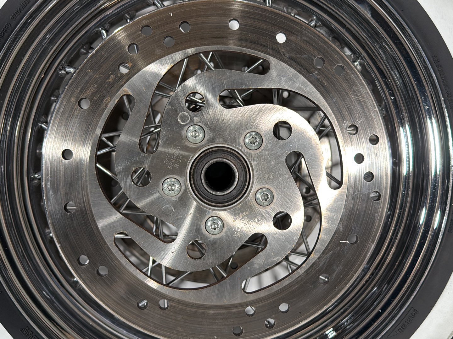 1999 - 2006 Harley-Davidson Touring Electra Glide Ultra Front Rear Wheel Rim Tire Spoked 40960-08 , 43085-97