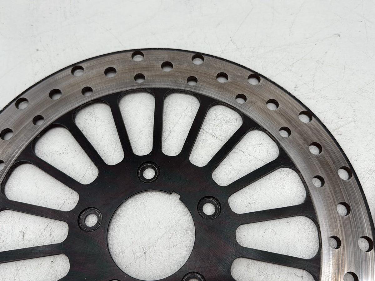 2007 Harley Road King Touring FLHR OEM Front Brake Rotors Disc Pair