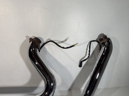 2007 - 2017 Harley-Davidson Dyna Super Glide Custom Exhaust Header Pipes Vance & Hines 65631-06