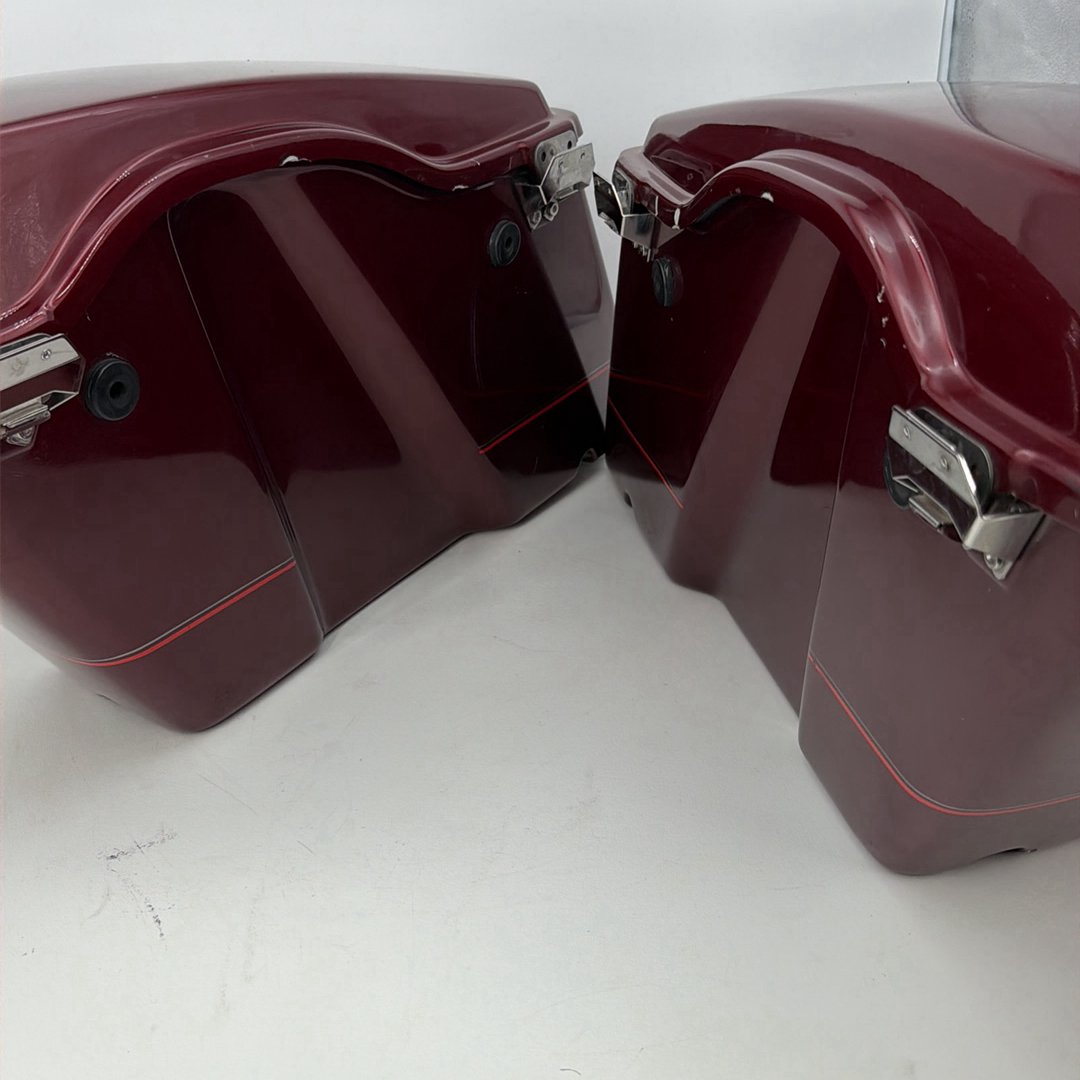 1999 - 2006 Harley-Davidson Touring Road King Left Right Saddlebags Luggage NOKey 90752-93