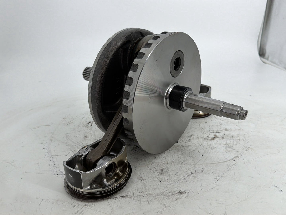 2017 Harley Touring Street Glide Twin Cam Engine Crank Shaft Flywheel Pistons