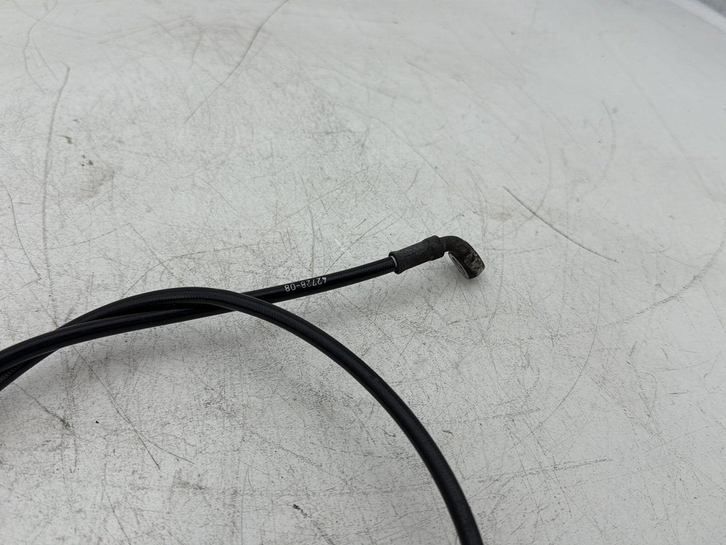 2008 Harley Dyna FXDL Low Rider Anniversary OEM Front Brake Hose Line Pipe