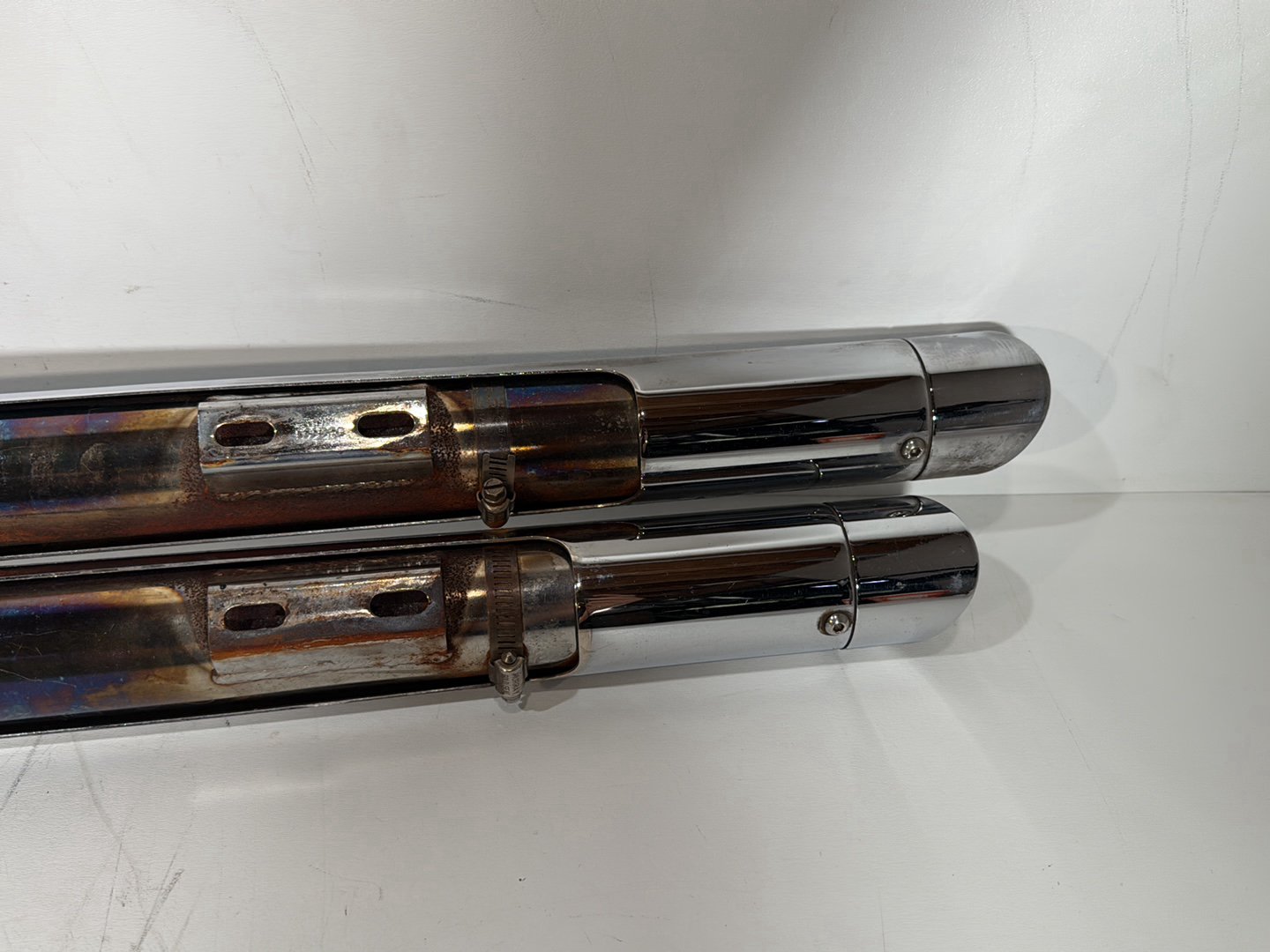 2007 - 2017 Harley-Davidson Dyna Super Glide Custom Exhaust Header Pipes Vance & Hines 65631-06