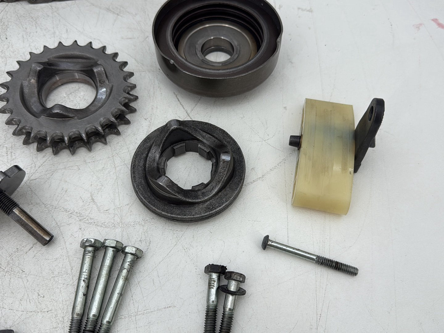 2005 Harley Dyna FXDWG Wide Glide OEM Clutch Basket Chain Tensioner Kit