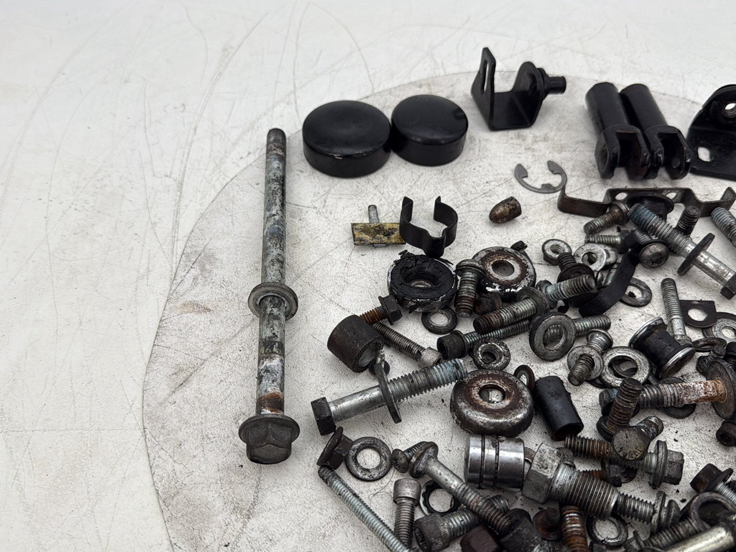 2011 Harley Softail FLSTFB Fat Boy OEM Hardware Bolts Nuts & Brackets