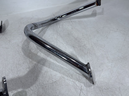 06 Harley Touring FLHRI Road King OEM Rear Left Right Saddlebag Guard Rails Bar