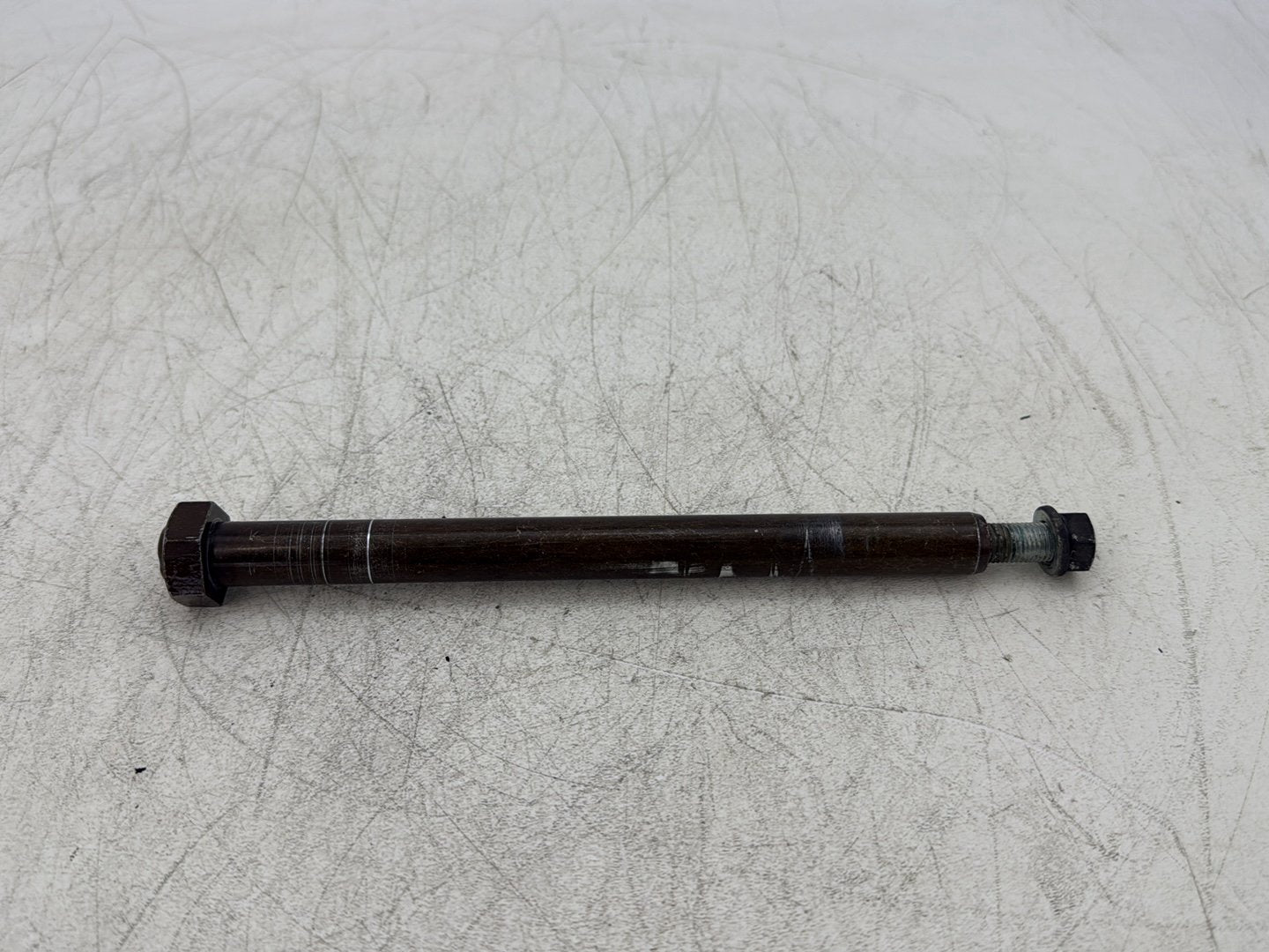 2004 Harley Dyna Super Glide FXDI OEM Rear Fork Swingarm Pivot Bolt Shaft