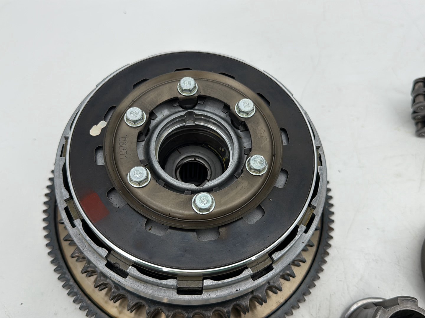 2008 Harley Touring FLHTCU Electra Glide Ultra OEM Clutch Basket Chain Tensioner Kit