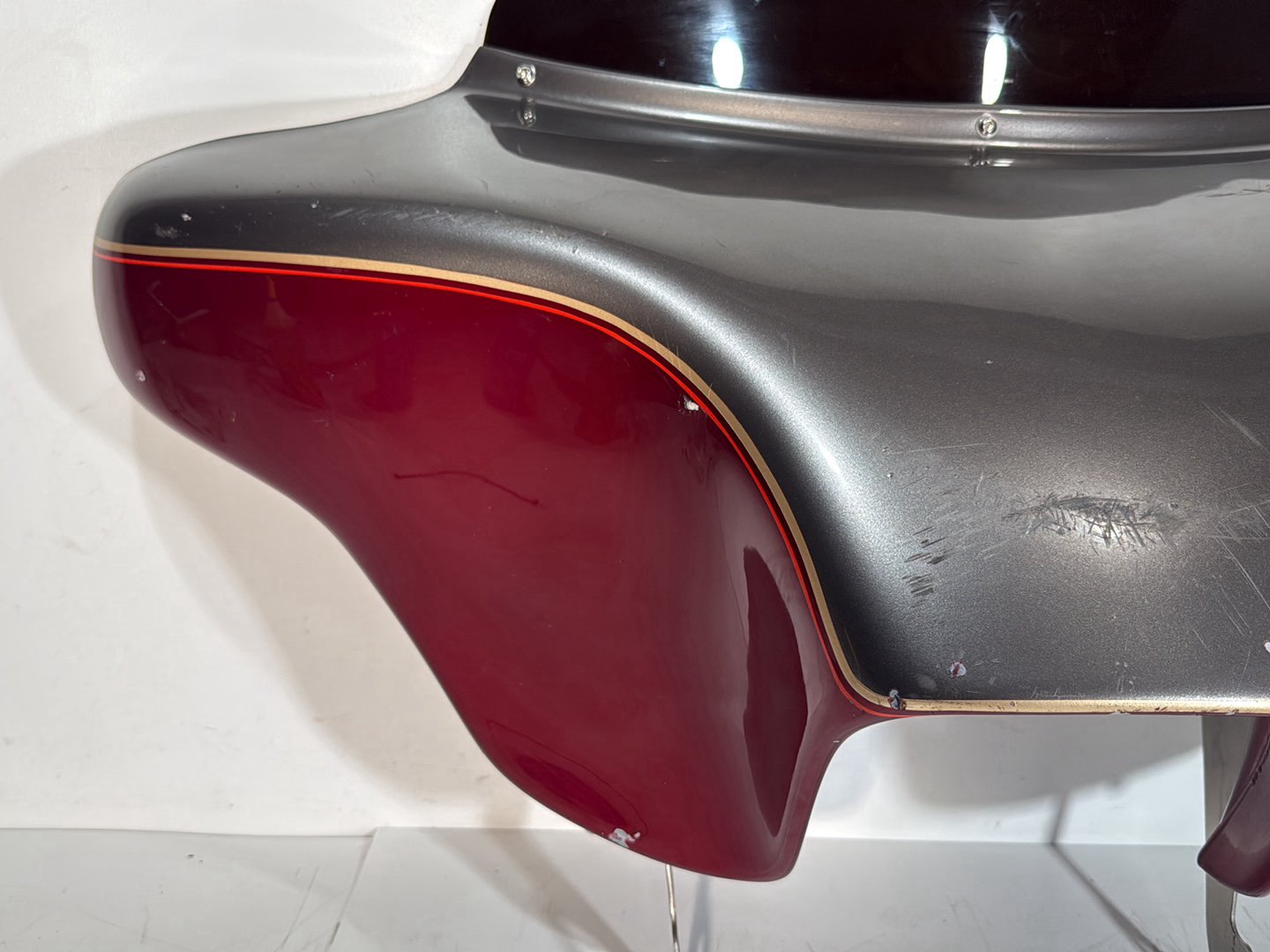 1986 - 1998 Harley-Davidson Softail Heritage Classic Front Outer Batwing Fairing Cover 58236-96