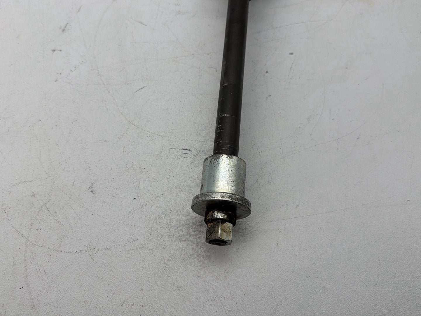 2007 Harley Touring FLHTP Electra Glide Police OEM Rear Fork Swingarm Pivot Bolt Shaft