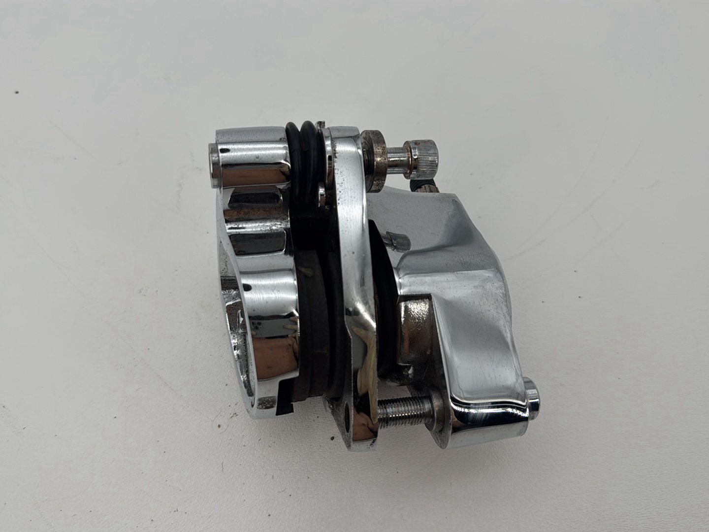 1999 - 2006 Harley-Davidson Dyna Low Rider Front Left 1 Brake Caliper CHROME