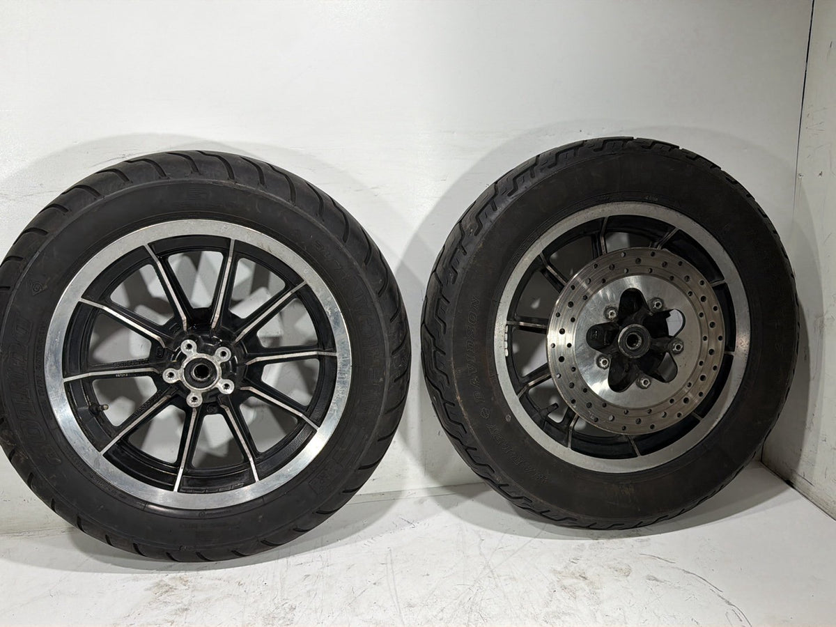 1994 Harley Electra Glide Touring Classic OEM Front & Rear Wheel Rim Tire 16"