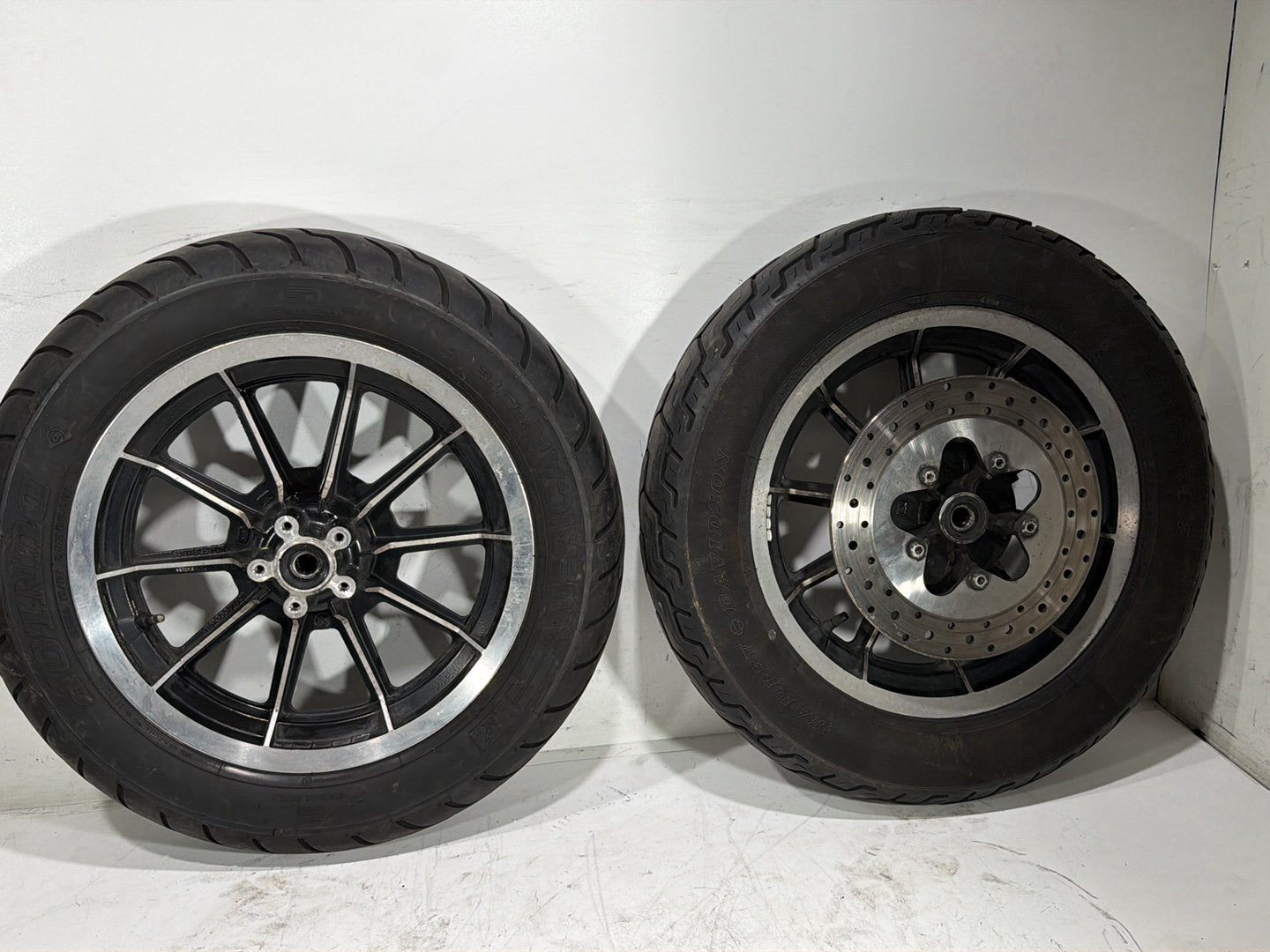 1994 Harley Electra Glide Touring Classic OEM Front & Rear Wheel Rim Tire 16"