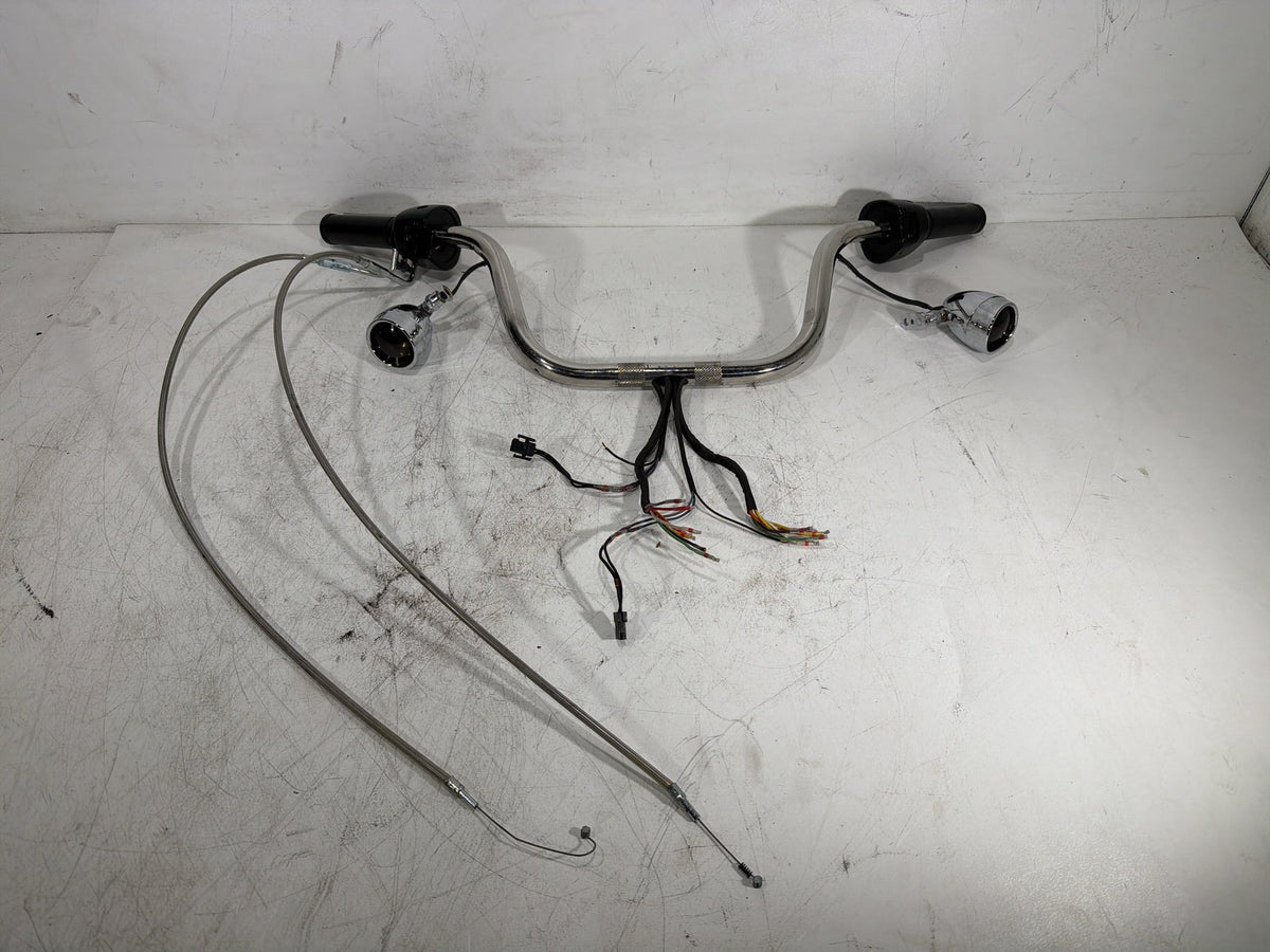 1991 Harley Sportster 883 Deluxe XLH883 Handlebars Left Right Switches Controls