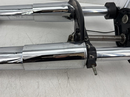 1995 Harley Road King Touring FLHR OEM Front Triple Tree Set & LH RH Fork Legs Sliders
