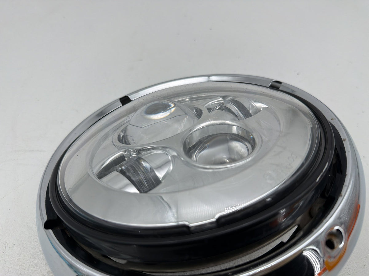 11 Harley Electra Glide Touring Ultra OEM Headlight Headlamp Head Lamp Light LED