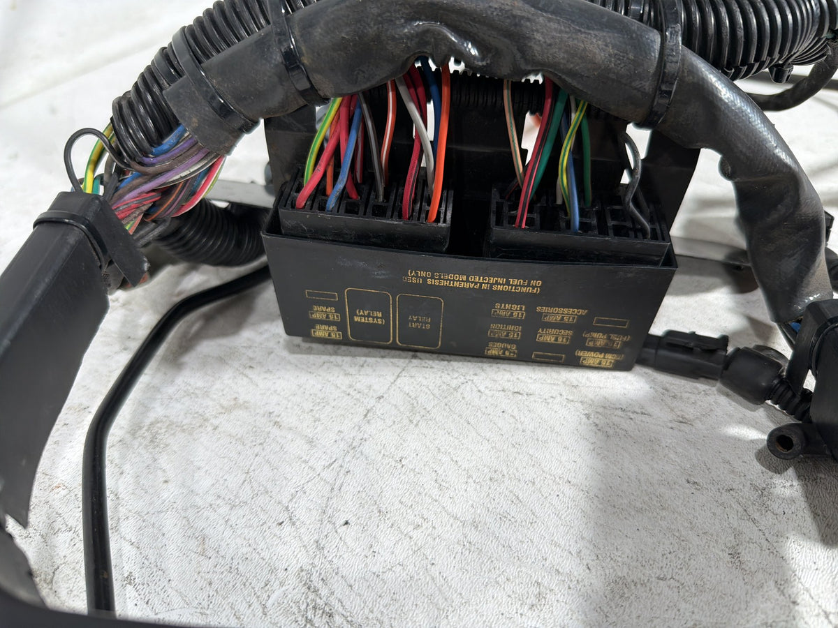 2001 Harley Fat Boy Softail FLSTFI OEM Main Wire Wiring Harness Loom CARB