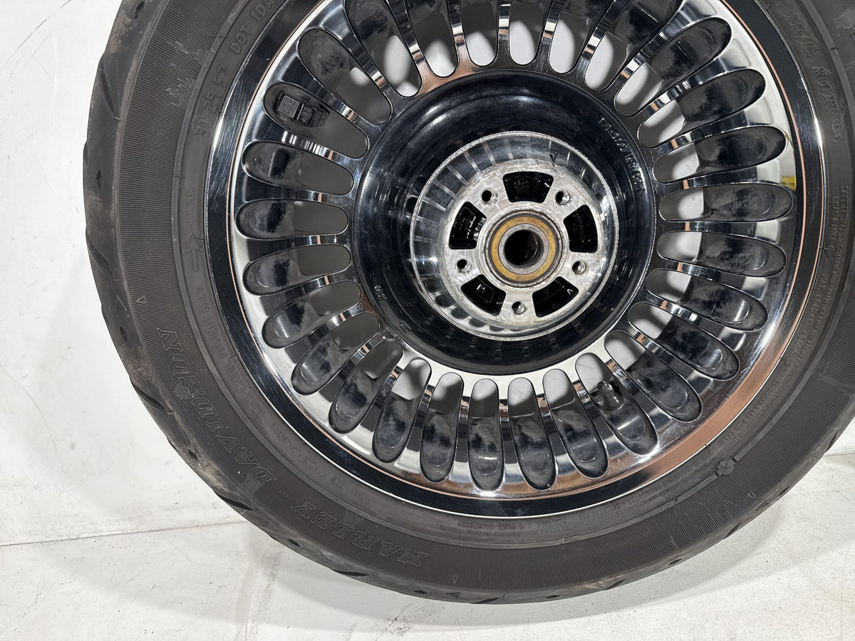 2011 Harley Electra Glide Touring Ultra OEM Front & Rear Wheel Rim Tire 16" 17"
