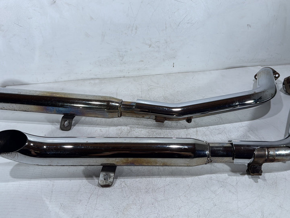 2004 Harley Heritage Softail Classic FLSTCI OEM Exhaust Header Pipes Muffler