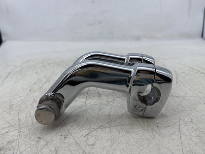 2015 Harley Dyna Low Rider FXDL OEM Front Handlebar Riser Top Clamp Chrome