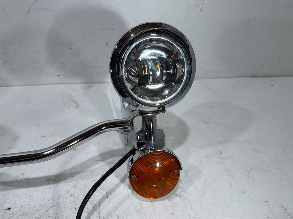 1994 Harley Electra Glide Touring OEM Front Turn Signal Indicators Aux Light Bar