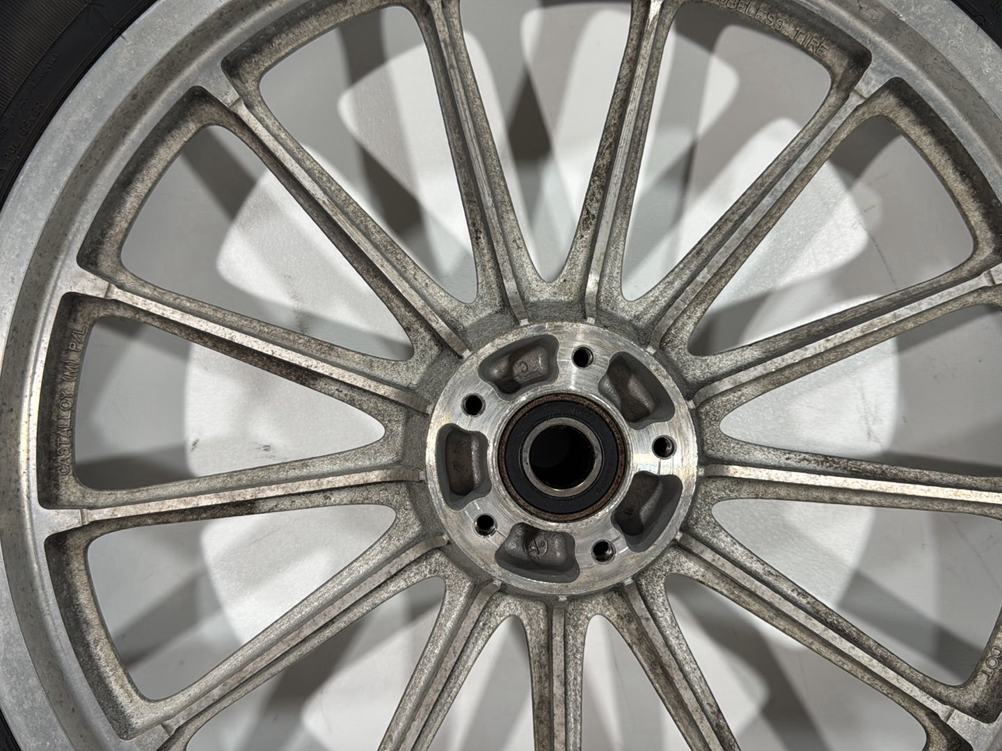 2009 Harley Sportster 883 Low XL883L OEM Rear Wheel Rim Tire