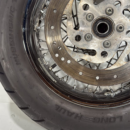 1999 - 2006 Harley-Davidson Touring Electra Glide Ultra Rear Wheel Rim Tire Spoked  	43440-05A