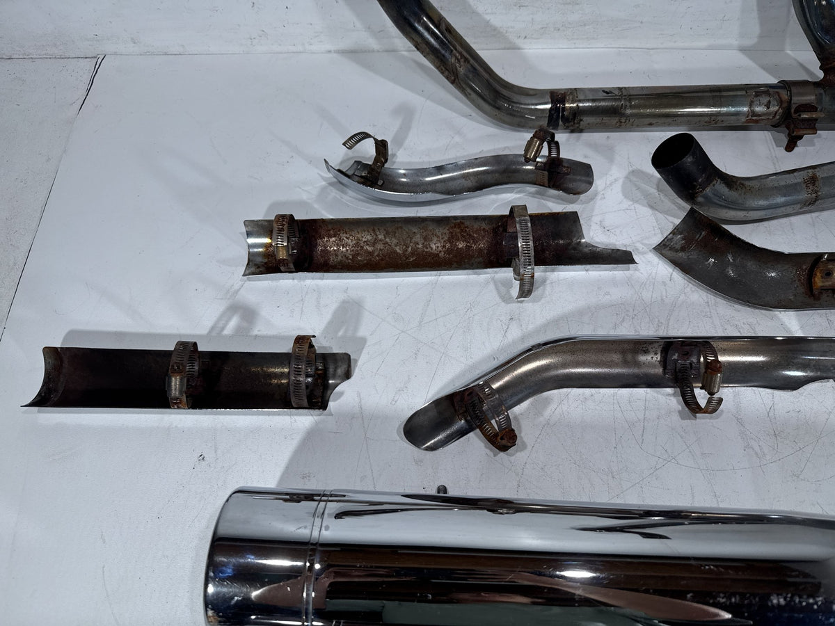 1993 Harley Electra Glide Touring FLHT OEM Exhaust Header Pipes Muffler