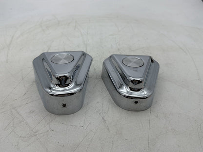 1997 Harley Softail FLSTC Heritage Classic Rear Wheel Axle Nut Covers Caps