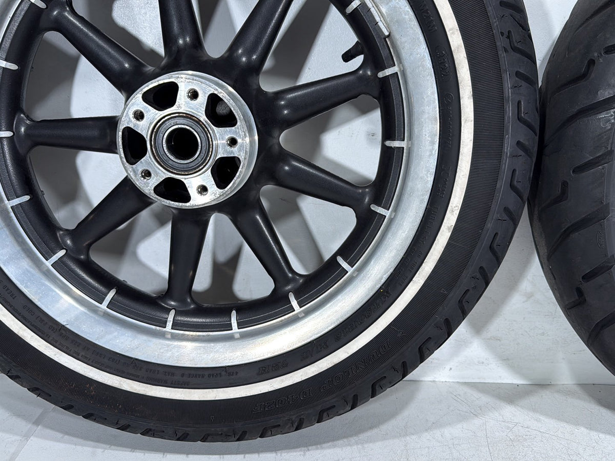 2007 Harley Electra Glide Touring Ultra OEM Front & Rear Wheel Rim Tire 16"