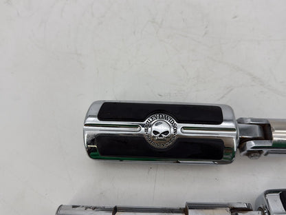 2009 Harley Sportster XL1200C 1200 Custom OEM Left & Right Driver Step Foot Rest Pegs