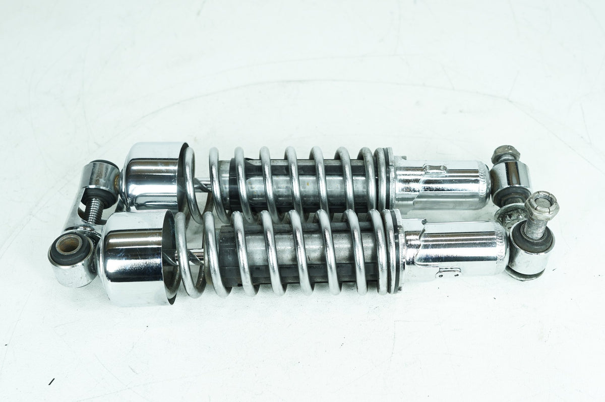 2003 Harley Sportster XL883 Hugger OEM Rear Left Right Shock Absorbers Low 12"