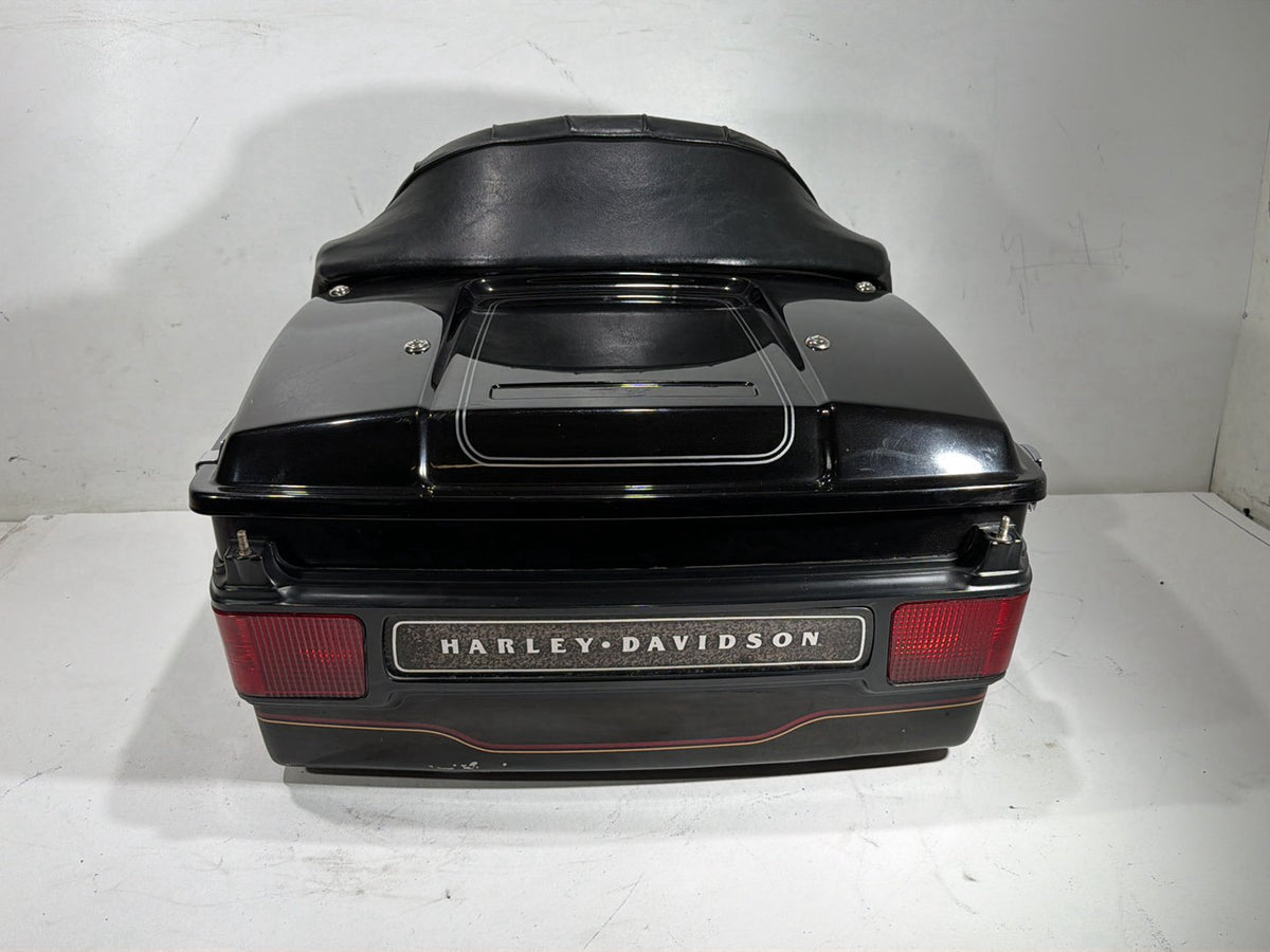 2000 Harley Electra Glide Touring Ultra OEM Pass Backrest Tour Pak Luggage NOKey