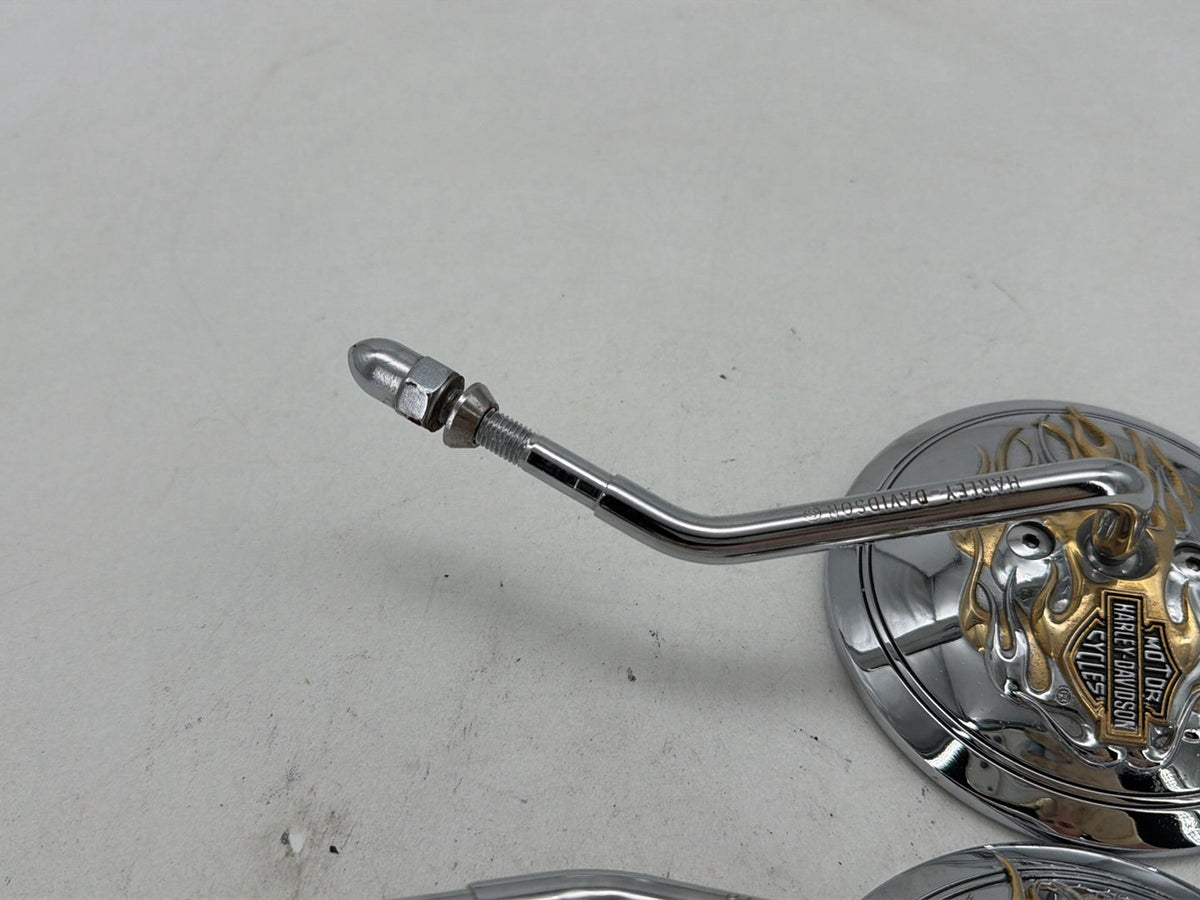 1990 Harley Electra Glide Touring Sport OEM Left Right Rear View Mirror