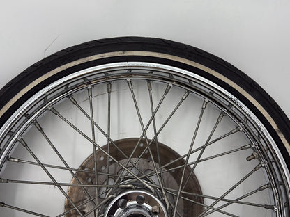 1997 Harley Softail Heritage Classic OEM Front Wheel Rim Tire Spoked MH90-21 21"