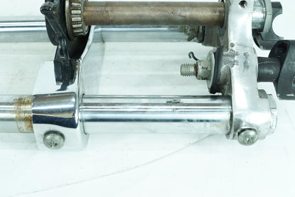 1984 - 1990 Harley-Davidson Sportster  Front Triple Tree Set & LH RH Fork Legs Sliders 45703-78