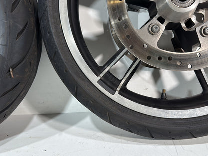 2014 Harley Street Glide Touring FLHXS OEM Front & Rear Wheel Rim Tire