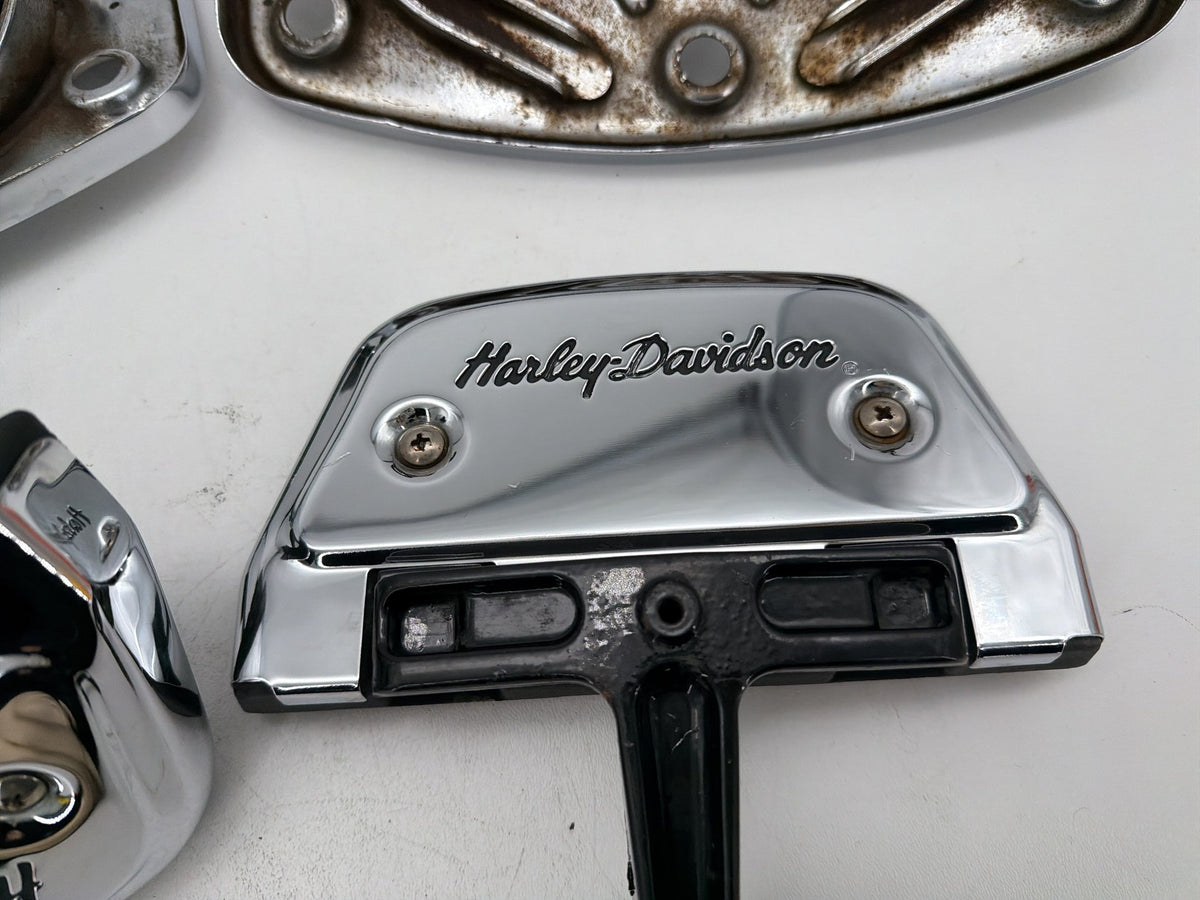 2001 Harley Electra Glide Touring Left Right Driver & Pass Floorboard Foot Rest